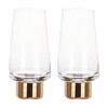 Tom Dixon - Tank High Ball Glas 2er Set - kupfer/transparent/mundgeblasen/H 16.5cm/Ø 8cm