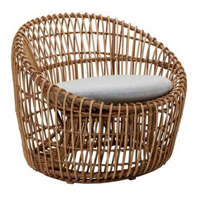 Cane-Line - Fauteuil de jardin Nest rond