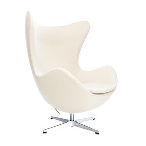 Fritz Hansen - Fauteuil L'Oeuf/ Egg™ étoffe