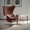 Fritz Hansen - Egg Chair/Das Ei Loungesessel Leder