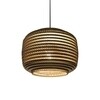 graypants - Ausi 12 Suspension Lamp  - natural/H 20cm/Ø 28cm