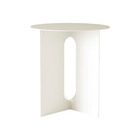 Audo - Androgyne bijzettafel staal Ø 40cm