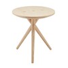 Thonet - Thonet 1025 - Table basse - chêne/Ø x H: 45 x 48cm