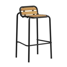 Normann Copenhagen - Vig tuin bar stoel hout 75cm