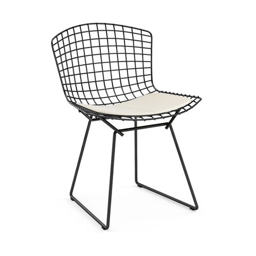 Knoll International - Bertoia - Coussin - blanc/Vinyl Vl02