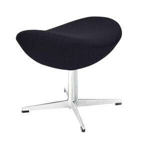 Fritz Hansen - Egg/Das Ei™ Fußhocker Stoff