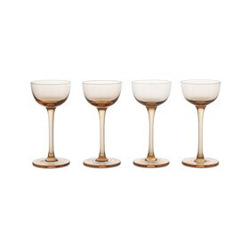 Ferm Living - Set de 4 verres à liqueur Host