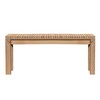 Jan Kurtz - Samoa - Tuinbank - naturel/teak/LxBxH 130x35x45cm