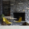 Vitra - Eames Plastic Chair DSR Black Frame H43cm
