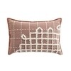 GAN - Bandas - Coussin - rose foncé/60 x 40cm