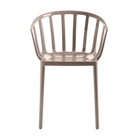 Kartell - Venice Gartenarmlehnstuhl glänzend