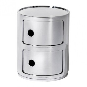 Kartell - Componibili 2 Metallic - Conteneur