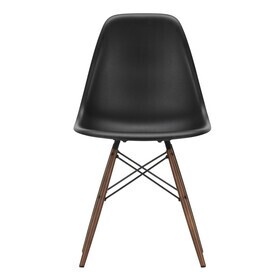 Vitra - Chaise Eames Plastic DSW RE érable foncé