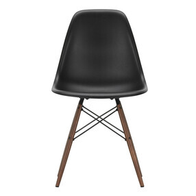 Vitra - Chaise Eames Plastic DSW RE érable foncé