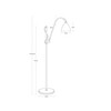 Gubi - Bestlite BL3 S - Lampadaire - dessin au trait