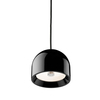 Flos - Wan S Pendelleuchte - schwarz/Kabel schwarz/glänzend