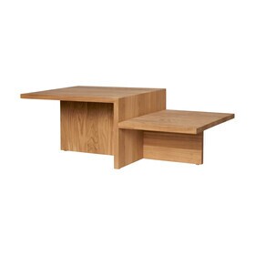 Ferm Living - Distinct lage tafel eiken