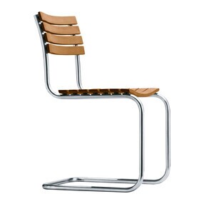 Thonet - S 40 Freischwinger Gartenstuhl
