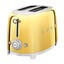 Smeg - TSF01 Toaster 2 Slices Metallic