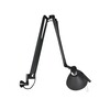 Luceplan - Fortebraccio Wall 100W - black/metal/with on/off switch/with wall mount