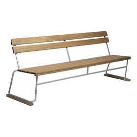 Grythyttan - 5 tuinbank 204x77cm eik