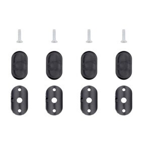 Thonet - Plasticglijder voor S 35 set van 4