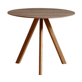 HAY - Copenhague CPH20 2.0 Esstisch Furnier Ø90cm