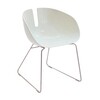 Moroso - Fjord H. Chair - white/frame laquered white/grey