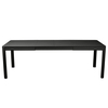 Fermob - Ribambelle - Table avec 2 allongés - réglisse noir/149-234x 74 x 100cm
