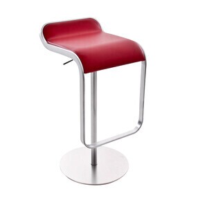 Lapalma - LEM S80 barkruk zitting leder 66-79cm