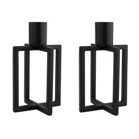 Hana - OneFlame Candle Holder Set of 2 H 11,3cm