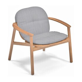Emu - Twins Garden Lounge Chair Teak with Seat/Back Cushion