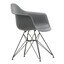 Vitra - Eames Plastic Armchair DAR onderstel zwart