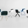 la palma - Cut Armchair Upholstered Wood Frame Black