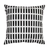Artek - Artek Siena - Enveloppe de coussin 50x50cm - blanc/noir