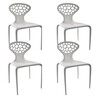 Moroso - Supernatural Stuhl 4er Set - weiß/matt