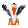 Vitra - Wooden Doll No. 10 - Poupée de bois - multicolore/delivery with brochure and wooden box