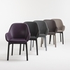 Kartell - Clap - Fauteuil en cuir synthétique