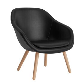 HAY - About a Lounge Chair AAL 82 fauteuil leer