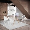 Muuto - Fiber Chair Stuhl mit Rohrgestell