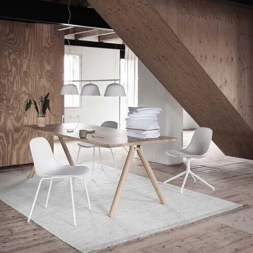 Muuto - Fiber Chair - Chaise cadre tubulaire