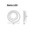 Foscarini - Bahia LED - Applique murale - dessin au trait