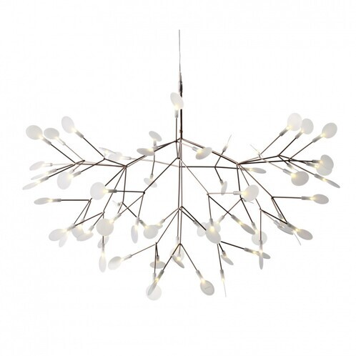 Moooi - Heracleum Lüster / Pendelleuchte - kupfer/transparent/Ø 98cm