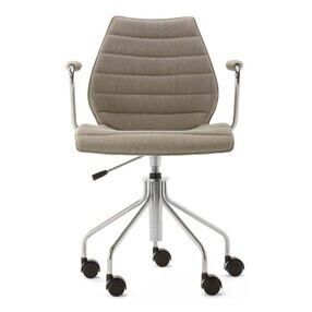 Kartell - Maui Soft Noma Bürostuhl mit Armlehnen