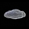 Magis - Me Too Clouds Sculpture for hanging - silver/lacquered/H x W x D: 35 x 70 x 55cm/Size 2