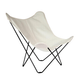 cuero - Sunshine Mariposa Sunbrella Outdoor Butterfly Chair