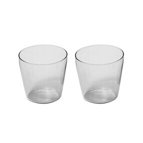 Nine - Milk Drinking Glass Set of 2