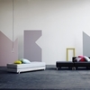Softline - Frame - Canapé-lit matelas en mousse à froid
