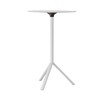 Plank - Miura Bistro Table Ø70cm - white/matt/laminate/with foldable top