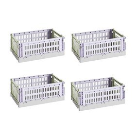 HAY - Colour Crate Mix Recycled S Set of 4